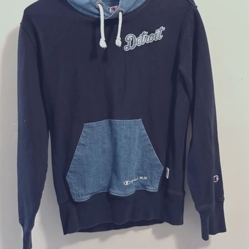 Detroit tigers reserve weave warm up hoodie